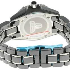 New Bulova Accutron MOP Dial Two-tone Ceramic Women's Watch 65R132 -Movado shop bulova watches new bulova accutron mop dial two tone ceramic womens watch 65r132 38433.1681416909