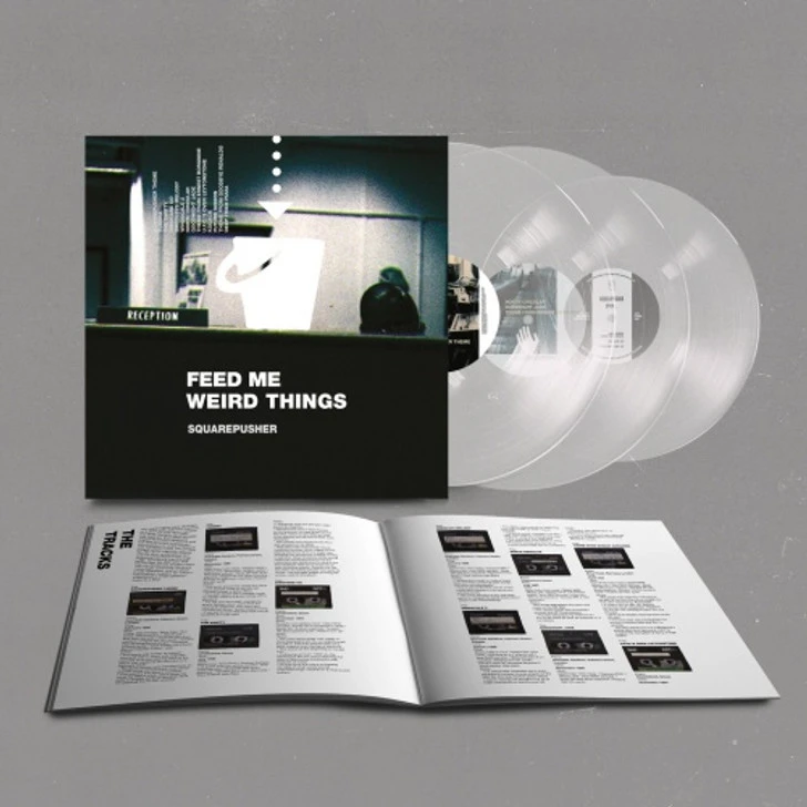Squarepusher - Feed Me Weird Things - 2x LP Clear Vinyl+10" 1 Squarepusher - Feed Me Weird Things - 2x LP Clear Vinyl+10"
