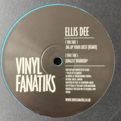 Ellis Dee - Big Up Your Chest (Remix) / Junglist Warrior - 12" Vinyl