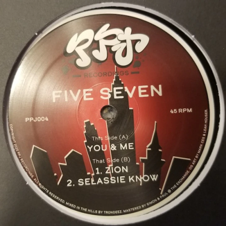 Five Seven - PPJ 004 - 12" Vinyl 1 Five Seven - PPJ 004 - 12" Vinyl