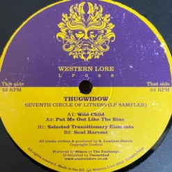 Thugwidow - Seventh Circle Of Litness LP Sampler - 12" Vinyl