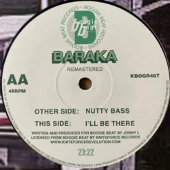 Baraka - Nutty Bass / I'll Be There - 12" Vinyl