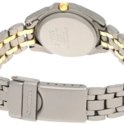 CITIZEN Black Dial 2-Tone Titanium Women's Watch EU1060-61E -Movado shop citizen watches citizen black dial 2 tone titanium womens watch eu1060 61e 68514.1681416797