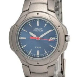 CITIZEN Blue Dial Titanium Women's Watch EU1390-58L