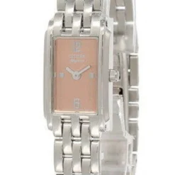 CITIZEN Elegance Salmon Dial SS Women's Watch EH9010-51J
