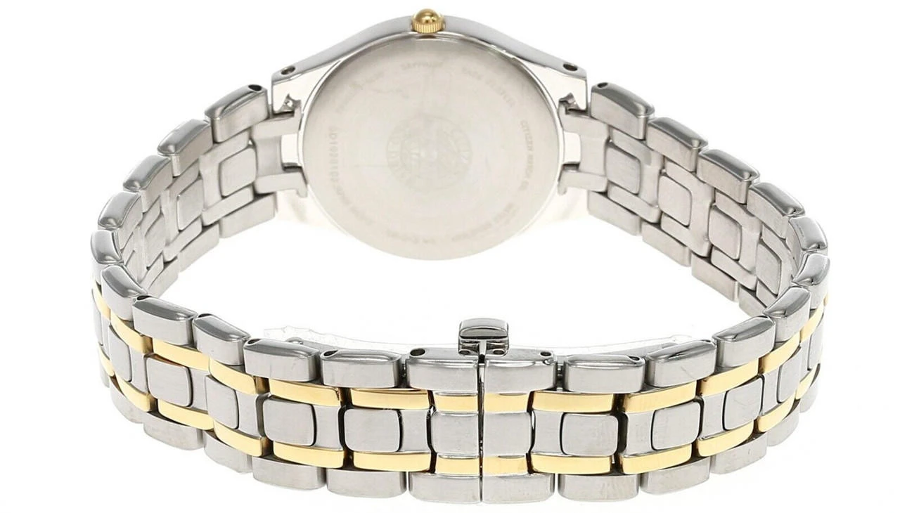CITIZEN MOP Dial Two Tone STAINLESS STEEL Women's Watch EG3154-51D 3 CITIZEN MOP Dial Two Tone STAINLESS STEEL Women's Watch EG3154-51D - Image 3