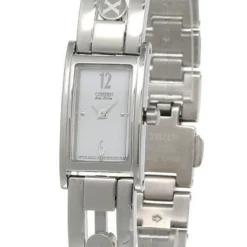 New Citizen Eco Drive White Dial SS Women's Watch EG2250-52A