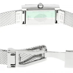 GUCCI G-Frame 14x25MM SS Green/Red/Blue Dial Women's Watch YA147510 -Movado shop gucci watches gucci g frame 14x25mm ss greenredblue dial womens watch ya147510 64881.1667886596