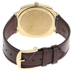 GUCCI Grip 38MM Yellow Gold PVD Bordeaux Leather Unisex Watch YA157411 -Movado shop gucci watches gucci grip 38mm yellow gold pvd bordeaux leather unisex watch ya157411 49027.1653076653