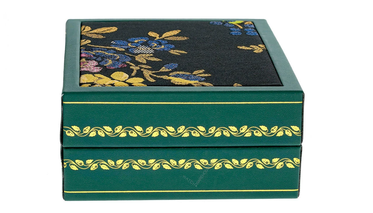 GUCCI Grip Date 35MM Quartz Brown Leather Women's Watch YA157402 4 GUCCI Grip Date 35MM Quartz Brown Leather Women's Watch YA157402 - Image 4