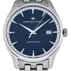 HAMILTON Jazzmaster Blue Dial S-Steel Swiss Quartz Men's Watch H32451141