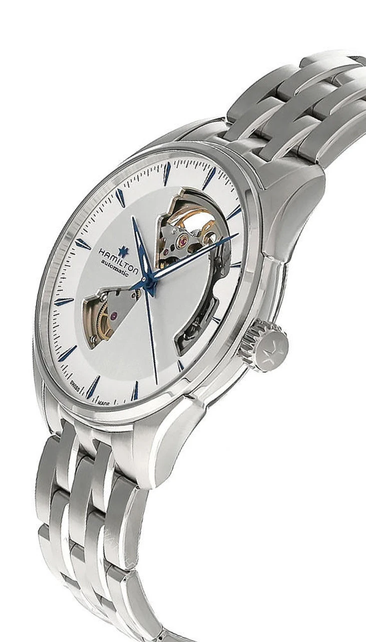 HAMILTON Jazzmaster Open Heart AUTO 40MM SS Men's Watch H32675150 2 HAMILTON Jazzmaster Open Heart AUTO 40MM SS Men's Watch H32675150 - Image 2