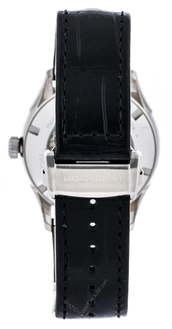 HAMILTON Jazzmaster Open Heart AUTO Black LTHR Men's Watch H32705731 3 HAMILTON Jazzmaster Open Heart AUTO Black LTHR Men's Watch H32705731 - Image 3