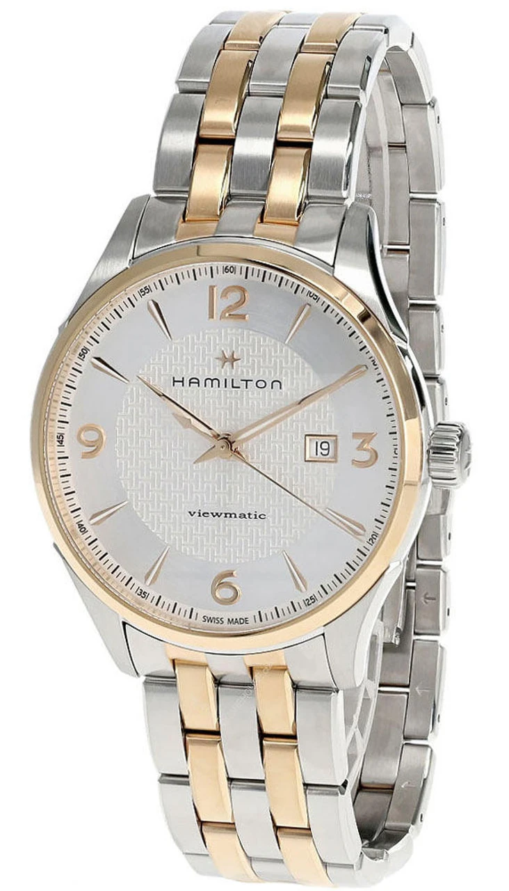 HAMILTON Jazzmaster Viewmatic 44MM AUTO 2-Tone Watch H42725151 2 HAMILTON Jazzmaster Viewmatic 44MM AUTO 2-Tone Watch H42725151 - Image 2