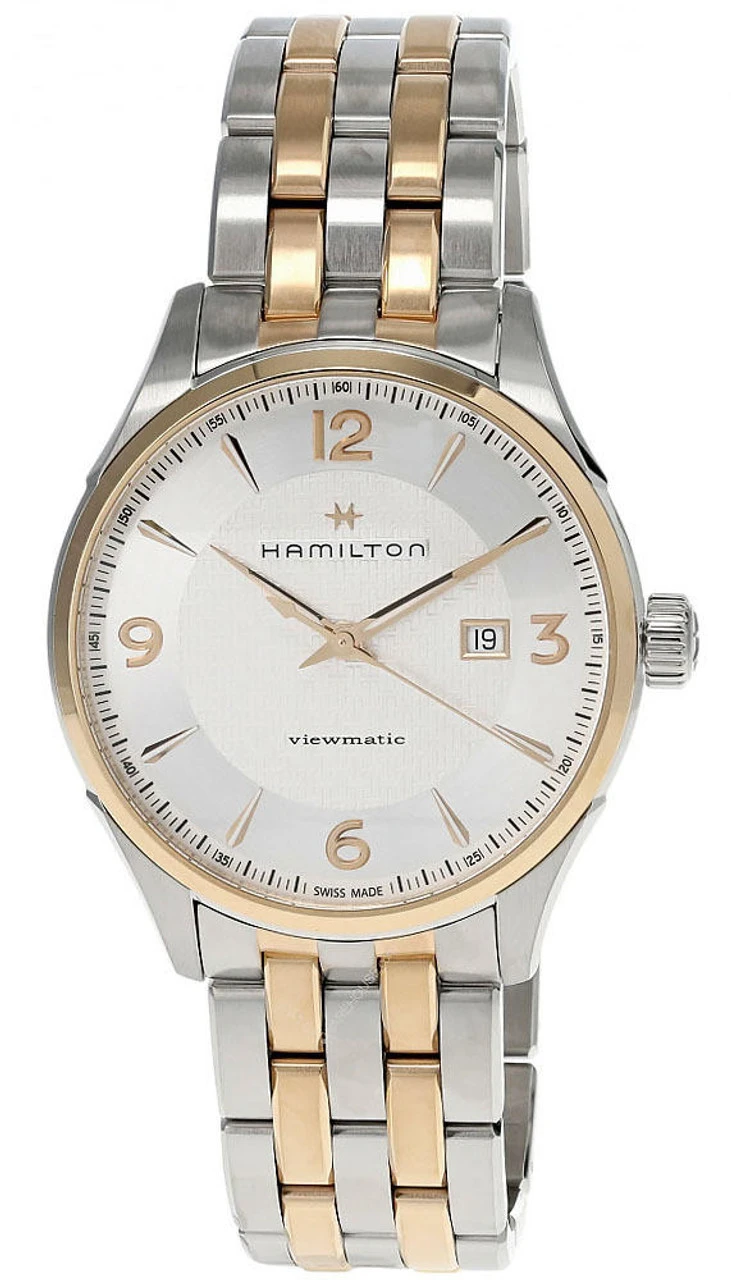HAMILTON Jazzmaster Viewmatic 44MM AUTO 2-Tone Watch H42725151 1 HAMILTON Jazzmaster Viewmatic 44MM AUTO 2-Tone Watch H42725151