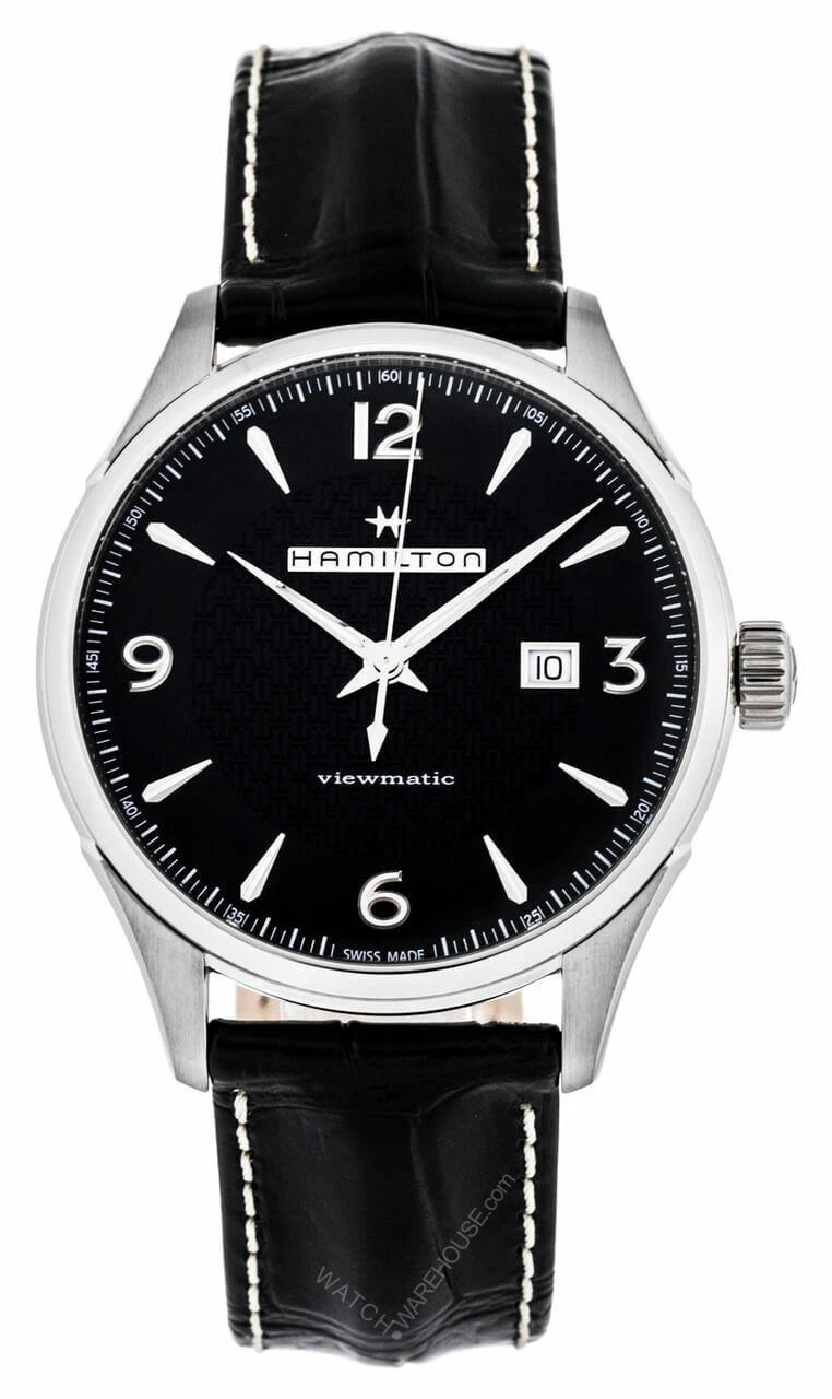 HAMILTON Jazzmaster Viewmatic 44MM AUTO Black Dial Men's Watch H32755731 1 HAMILTON Jazzmaster Viewmatic 44MM AUTO Black Dial Men's Watch H32755731