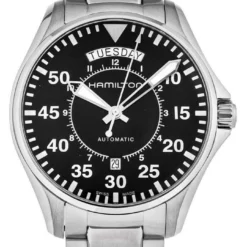 HAMILTON Khaki Aviation Pilot Day Date Automatic Men's Watch H64615135