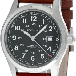 HAMILTON Khaki Field 42MM Automatic Brown LTHR Men's Watch H70555533