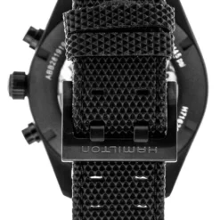 HAMILTON Khaki Field 42MM Chronograph AUTO BLK Textile Watch H71626735 -Movado shop hamilton watches hamilton khaki field 42mm chronograph auto blk textile watch h71626735 40362.1680042725