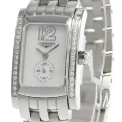LONGINES Dolce Vita White MOP Dial Diamond Bezel Women's Watch L5.155.0.85.6