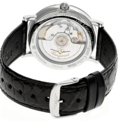 LONGINES Elegant AUTO 37MM Black Dial Leather Men's Watch L4.810.4.57.2 -Movado shop longines watches longines elegant auto 37mm black dial leather mens watch l4.810.4.57.2 99390.1700194161