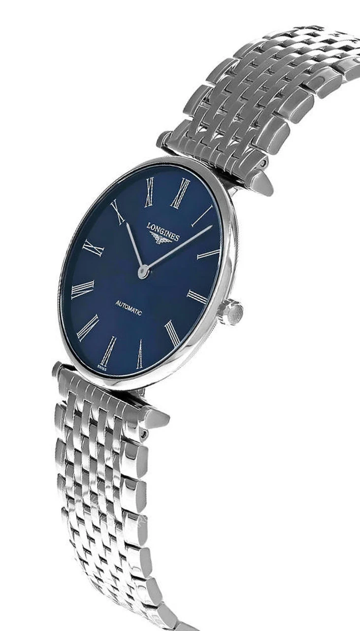LONGINES La Grande Classique 36MM AUTO SS Blue Dial Unisex Watch L4.908.4.94.6 2 LONGINES La Grande Classique 36MM AUTO SS Blue Dial Unisex Watch L4.908.4.94.6 - Image 2