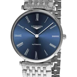 LONGINES La Grande Classique 36MM AUTO SS Blue Dial Unisex Watch L4.908.4.94.6