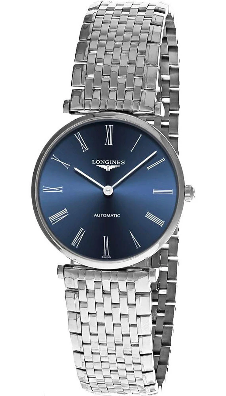 LONGINES La Grande Classique 36MM AUTO SS Blue Dial Unisex Watch L4.908.4.94.6 1 LONGINES La Grande Classique 36MM AUTO SS Blue Dial Unisex Watch L4.908.4.94.6