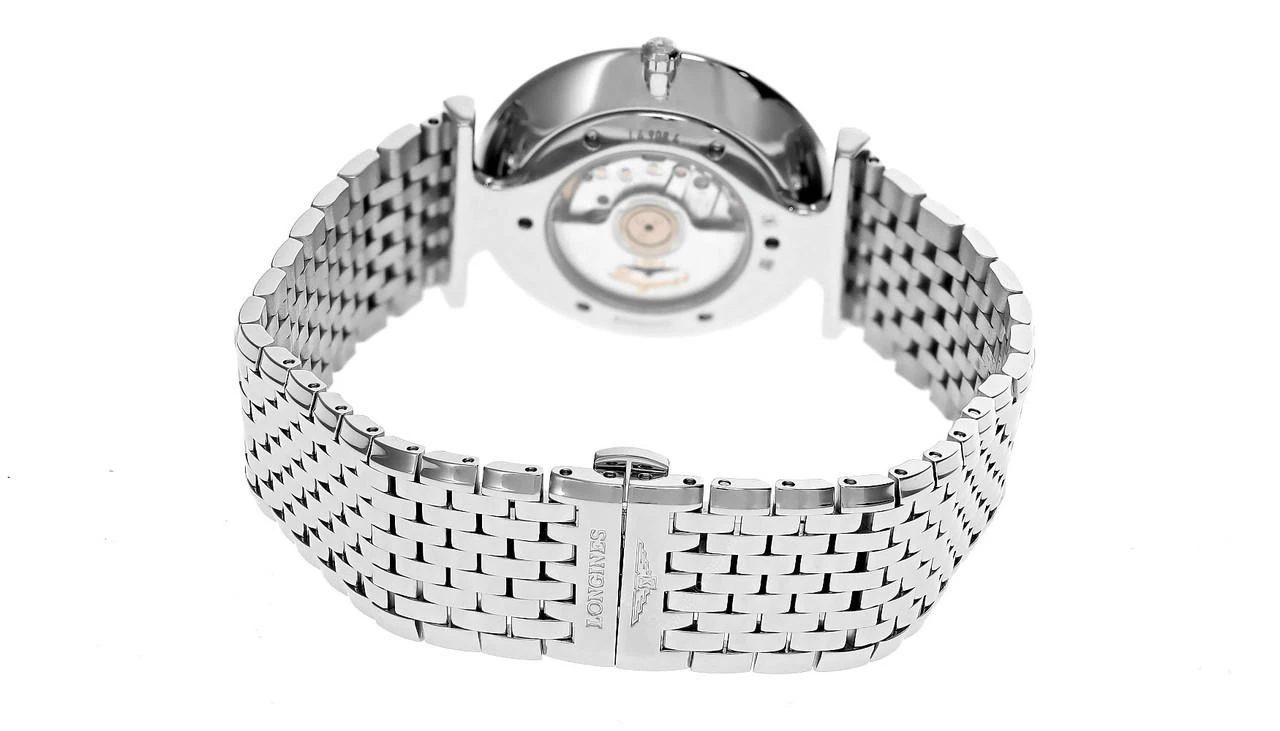 LONGINES La Grande Classique 36MM AUTO SS Blue Dial Unisex Watch L4.908.4.94.6 3 LONGINES La Grande Classique 36MM AUTO SS Blue Dial Unisex Watch L4.908.4.94.6 - Image 3