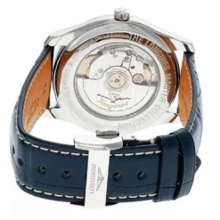 LONGINES Master Collection 40MM AUTO Blue Dial Leather Men's Watch L2.910.4.92.0 -Movado shop longines watches longines master collection 40mm auto blue dial leather mens watch l2.910.4.92.0 33220.1700194168