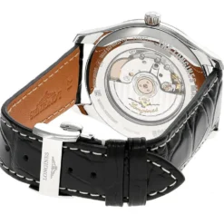 LONGINES Master Collection 42MM AUTO Black Dial Leather Men's Watch L2.893.4.51.7 -Movado shop longines watches longines master collection 42mm auto black dial leather mens watch l2.893.4.51.7 37075.1700194164