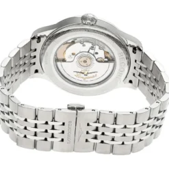 LONGINES Record 38.5MM AUTO SS Blue Dial Men's Watch L2.820.4.96.6 -Movado shop longines watches longines record 38.5mm auto ss blue dial mens watch l2.820.4.96.6 31044.1700800040