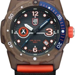 LUMINOX Bear Grylls Survival 42MM Orange Rubber Men's Watch XB.3729.ECO