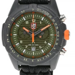 LUMINOX Bear Grylls Survival LAND 3780 Green Dial Nylon Men's Watch XB.3797.KM
