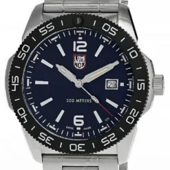LUMINOX Navy Seal 3120 44MM Quartz S-Steel Blue Dial Men's Watch XS.3123