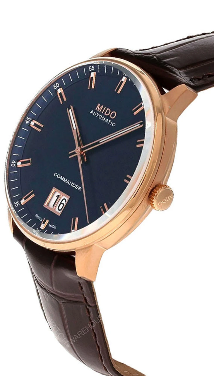 MIDO Commander Big Date 42MM AUTO Blue Dial Men's Watch M021.626.36.041.00 2 MIDO Commander Big Date 42MM AUTO Blue Dial Men's Watch M021.626.36.041.00 - Image 2