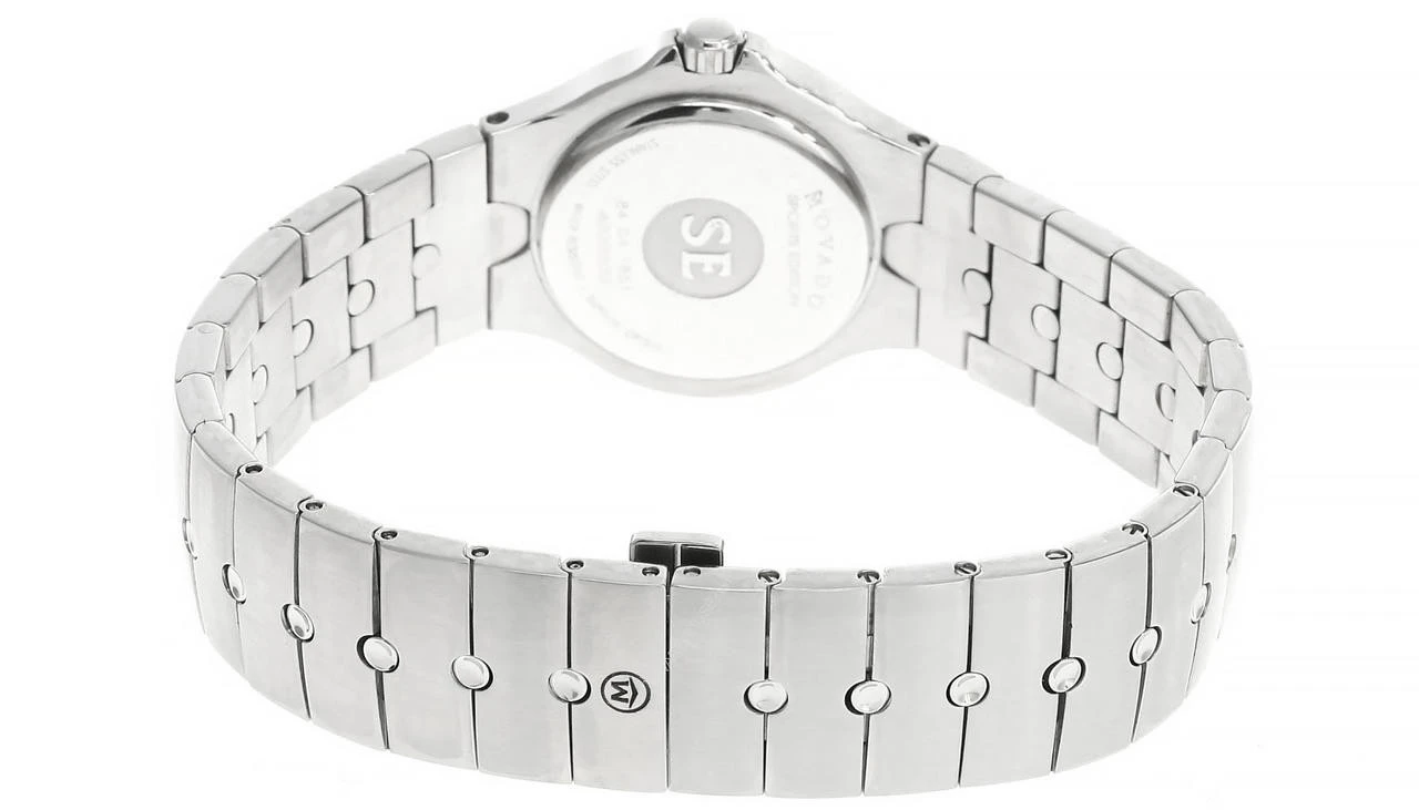 MOVADO 27MM Quartz SS Diamond MOP Dial Women's Watch 0604483 3 MOVADO 27MM Quartz SS Diamond MOP Dial Women's Watch 0604483 - Image 3