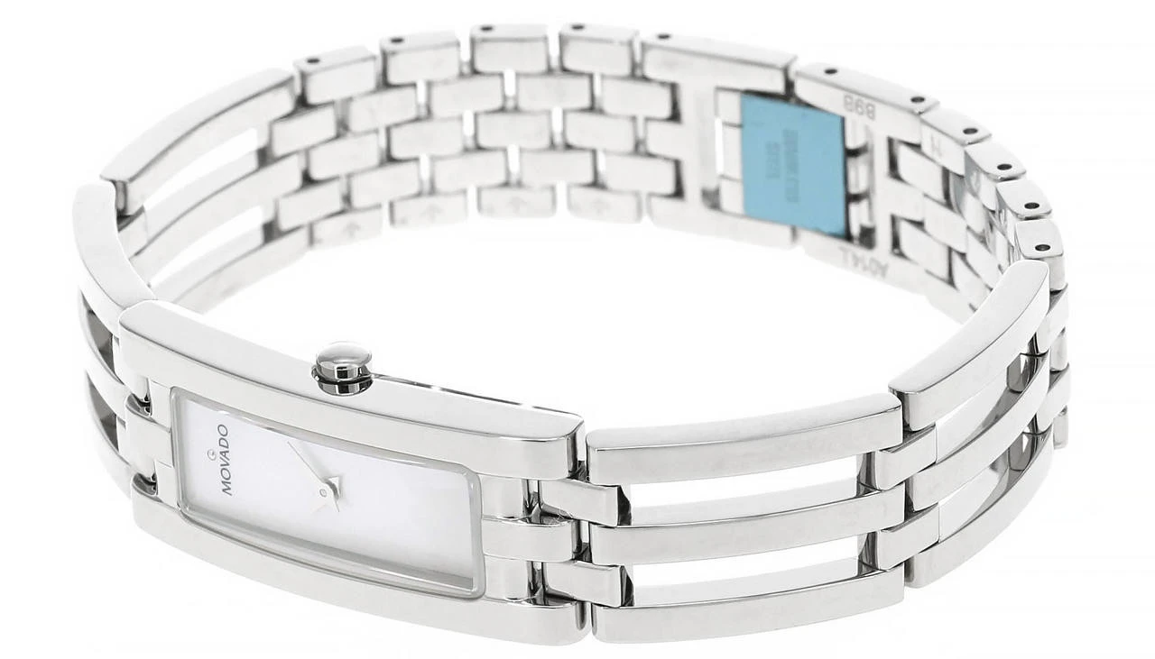 MOVADO Esperenza SS White Mother-of-Pearl Women's Watch 0604575 2 MOVADO Esperenza SS White Mother-of-Pearl Women's Watch 0604575 - Image 2