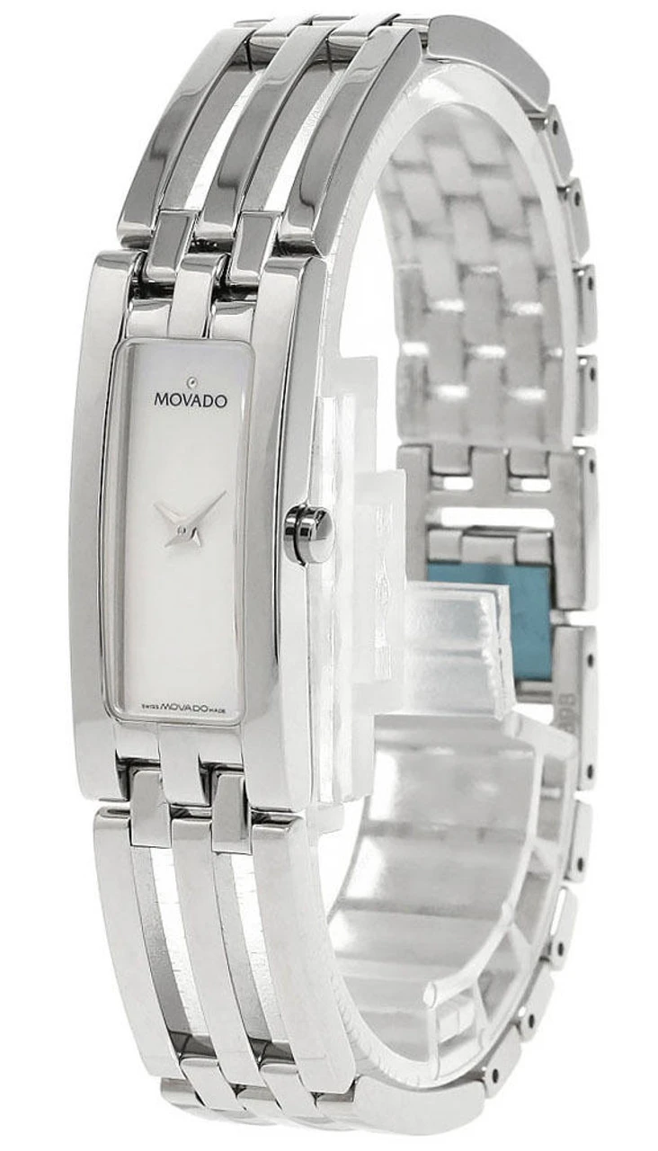 MOVADO Esperenza SS White Mother-of-Pearl Women's Watch 0604575 1 MOVADO Esperenza SS White Mother-of-Pearl Women's Watch 0604575