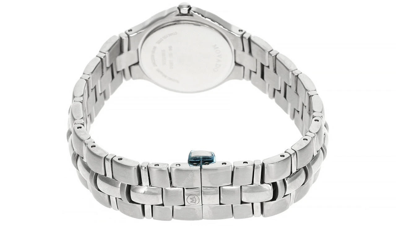 MOVADO Medalist Stainless Steel Black Dial Women's Watch 0604803 3 MOVADO Medalist Stainless Steel Black Dial Women's Watch 0604803 - Image 3