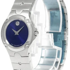 MOVADO Sport Edition 26MM SS Blue Museum Dial Women's Watch 0604836