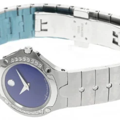 MOVADO Sport Stainless Steel Blue Museum Dial Women's Watch 0604837 -Movado shop movado watches movado sport stainless steel blue museum dial womens watch 0604837 53592.1653076226