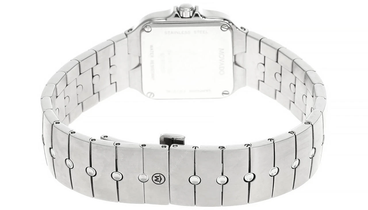 MOVADO Sports Edition S-Steel Black Dial Women's Watch 0605267 3 MOVADO Sports Edition S-Steel Black Dial Women's Watch 0605267 - Image 3