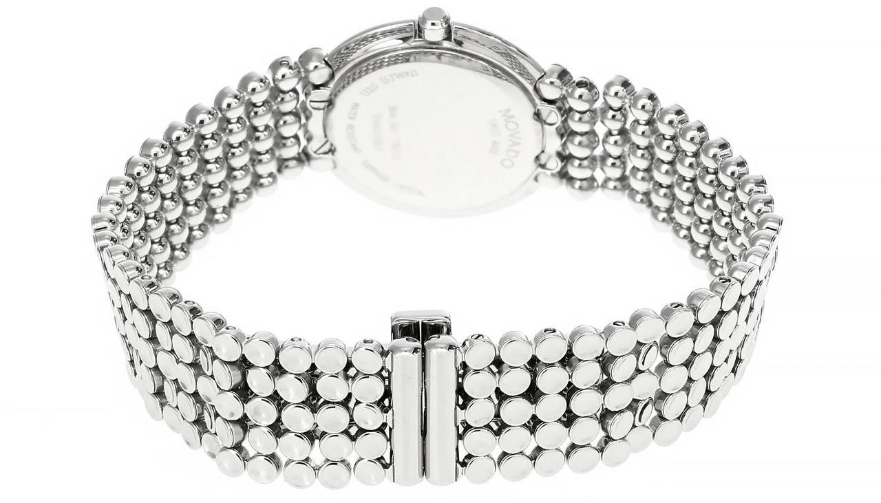MOVADO Trembrili Quartz MOP Dial Bracelet Women's Watch 0605368 3 MOVADO Trembrili Quartz MOP Dial Bracelet Women's Watch 0605368 - Image 3