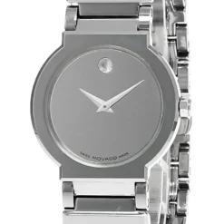 MOVADO Valor 26MM S-Steel Silver Mirror Dial Women's Watch 0604776-S