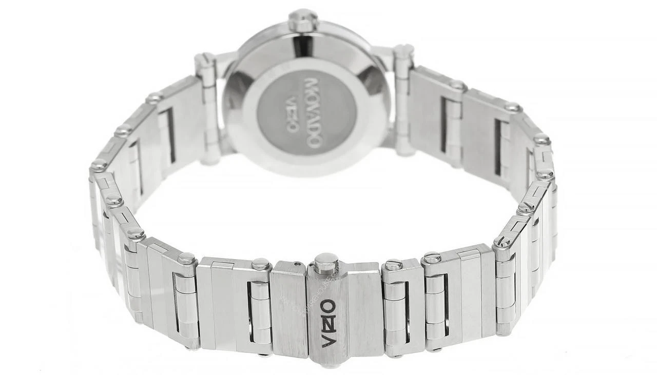 MOVADO Vizio 24MM Quartz S-Steel White Dial Women's Watch 83-36-828 3 MOVADO Vizio 24MM Quartz S-Steel White Dial Women's Watch 83-36-828 - Image 3