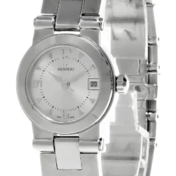 MOVADO Vizio Stainless Steel Silver Dial Bracelet Women's Watch 1605698S
