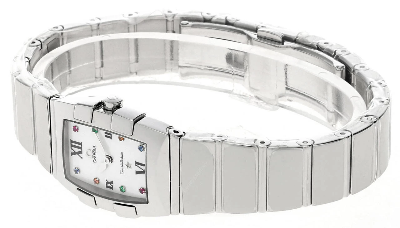 OMEGA Constellation QUADRELLA 25.3MM WHT Dial Women's Watch 1584.79.00/15847900 3 OMEGA Constellation QUADRELLA 25.3MM WHT Dial Women's Watch 1584.79.00/15847900 - Image 3