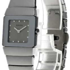 RADO Diastar Quartz Gray Dial Ceramic Women's Watch R13334122