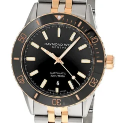 RAYMOND WEIL Freelancer Diver 42.5MM SS AUTO Two-Tone Men's Watch 2775-S51-20051
